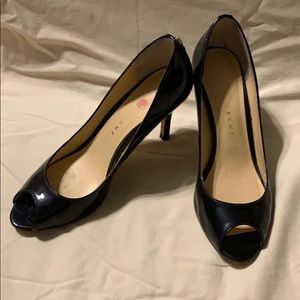 Ivanka Trump navy shoes